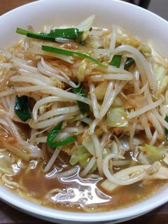 しゃきしゃき野菜のキムチラーメン-レシピのメイン写真
