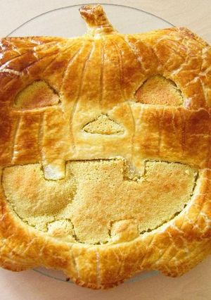 ハロウィンバージョン　ガレットパイ-レシピのメイン写真