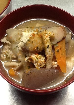 義母から嫁に伝わるうちのけんちん汁-レシピのメイン写真