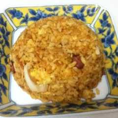 豚キムチ炒飯-レシピのメイン写真