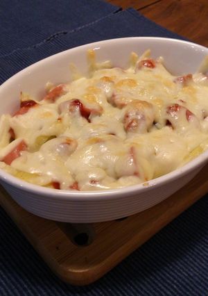 簡単！ズッキーニとじゃがいものチーズ焼き-レシピのメイン写真