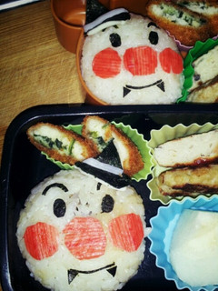 幼稚園弁当!ハロウィンアンパンマン★-レシピのメイン写真