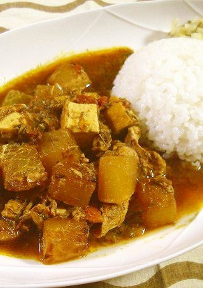 大根とサバ缶の和風カレー-レシピのメイン写真