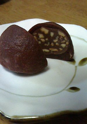チョコクランチ大福-レシピのメイン写真