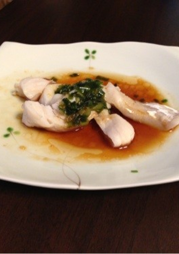 10分以内で簡単にタラの香味だれ-レシピのメイン写真