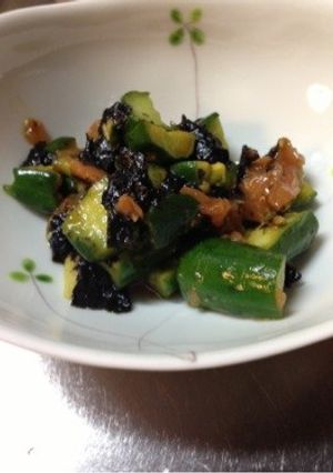 きゅうりと味付け海苔あえ-レシピのメイン写真