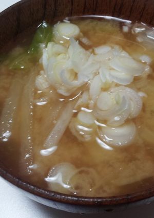 簡単５分☆大根とキャベツのお味噌汁-レシピのメイン写真