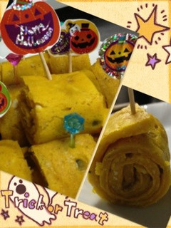 ハロウィン☆かぼちゃの一口バームクーヘン-レシピのメイン写真