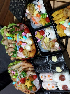 アンパンマンキャラ弁(運動会)-レシピのメイン写真