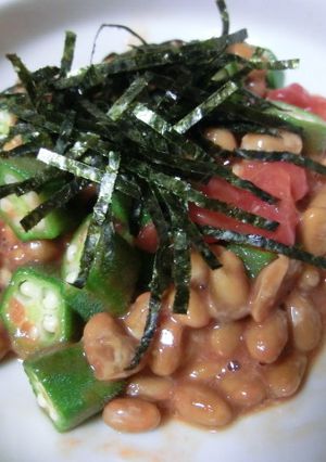 余ったトマト缶で納豆トマト♪-レシピのメイン写真