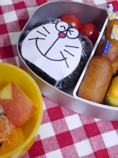 遠足♪簡単☆ドラえもん&ハロウィン弁当-レシピのメイン写真
