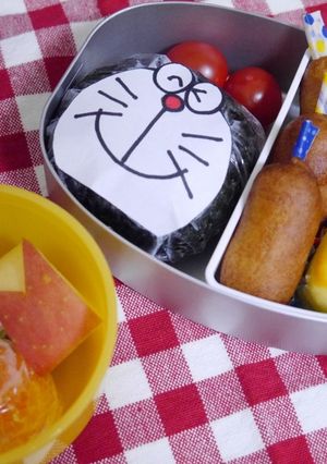 遠足♪簡単☆ドラえもん＆ハロウィン弁当-レシピのメイン写真