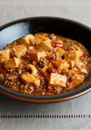 マーボー豆腐 ハニーナッツ-レシピのメイン写真