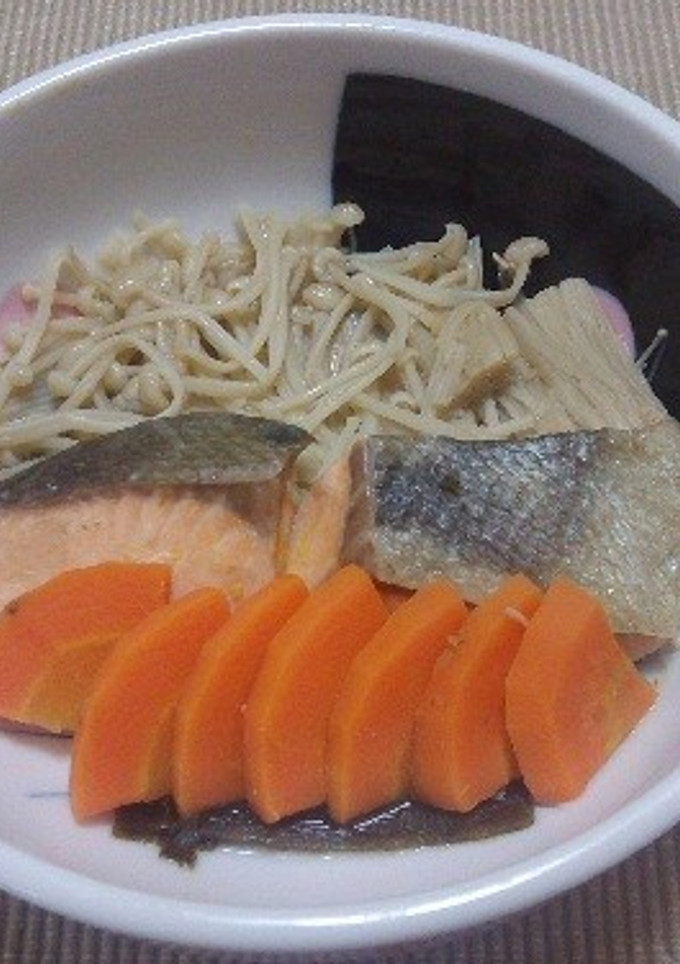 鮭の酒蒸し-レシピのメイン写真