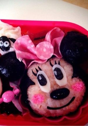 キャラ弁 ミニーちゃん-レシピのメイン写真