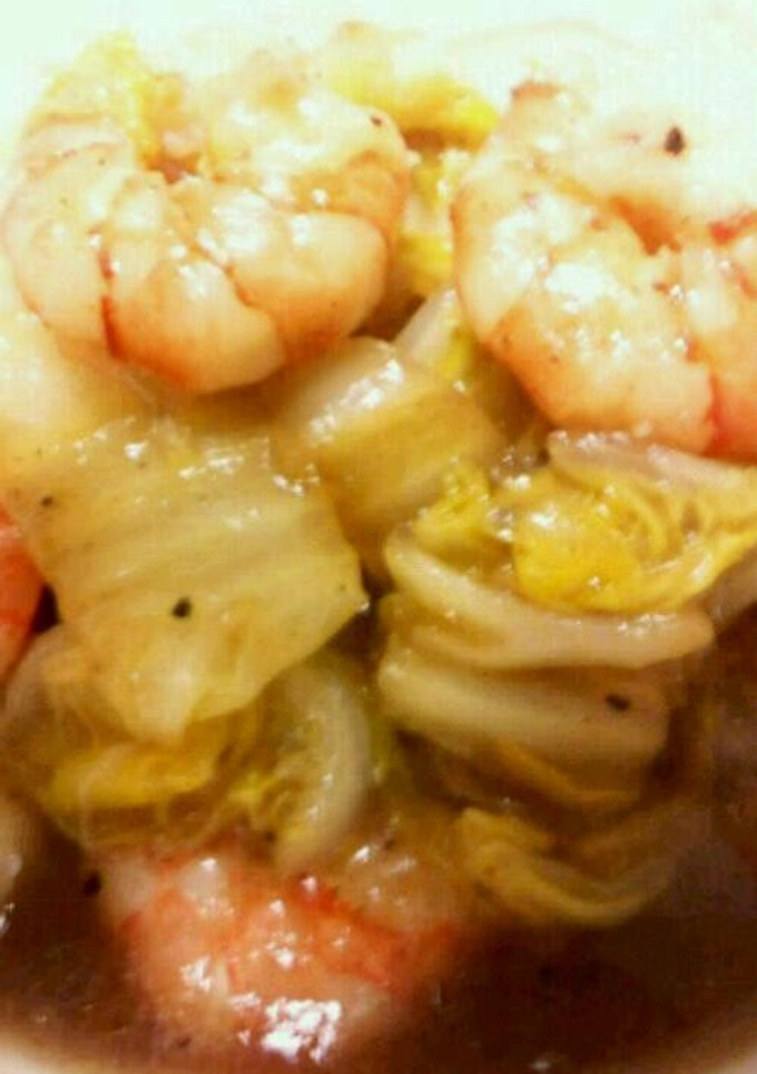 ほっこりする！えびと白菜のトロっと煮-レシピのメイン写真
