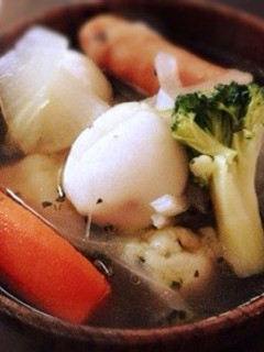 美味しいヘルシーお野菜ごろごろスープ♡-レシピのメイン写真