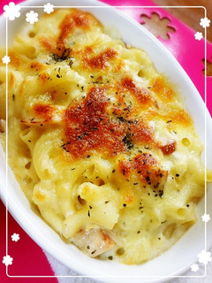 牛乳で簡単!マカロニグラタン♡-レシピのメイン写真