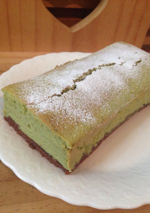 抹茶♡スフレチーズケーキ-レシピのメイン写真