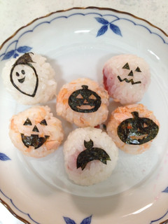 ハロウィン おにぎり-レシピのメイン写真