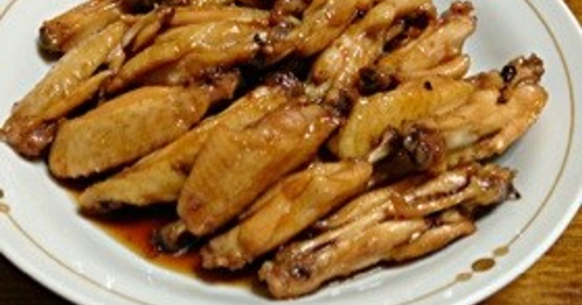 手羽中 ♡焼くだけ！手羽中とさつまいもの名古屋風♡【#簡単レシピ #時短