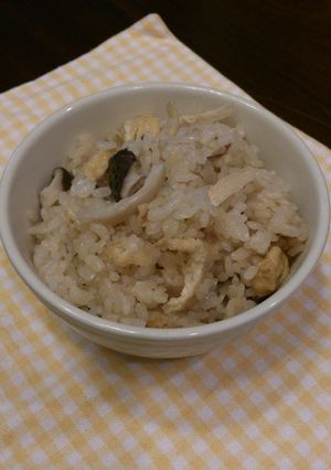 なーんちゃって☆松茸ごはん♪-レシピのメイン写真