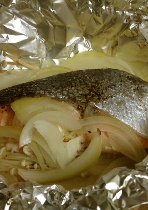 カンタン♪鮭のホイル焼き-レシピのメイン写真