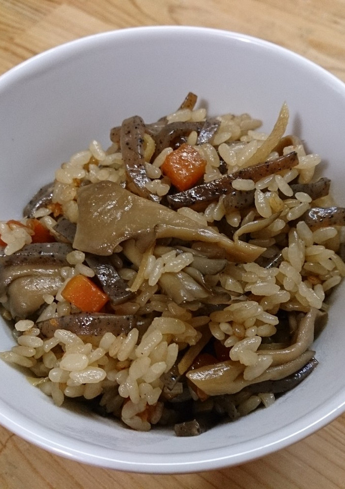 失敗しない♪舞茸♪炊き込みご飯♪-レシピのメイン写真