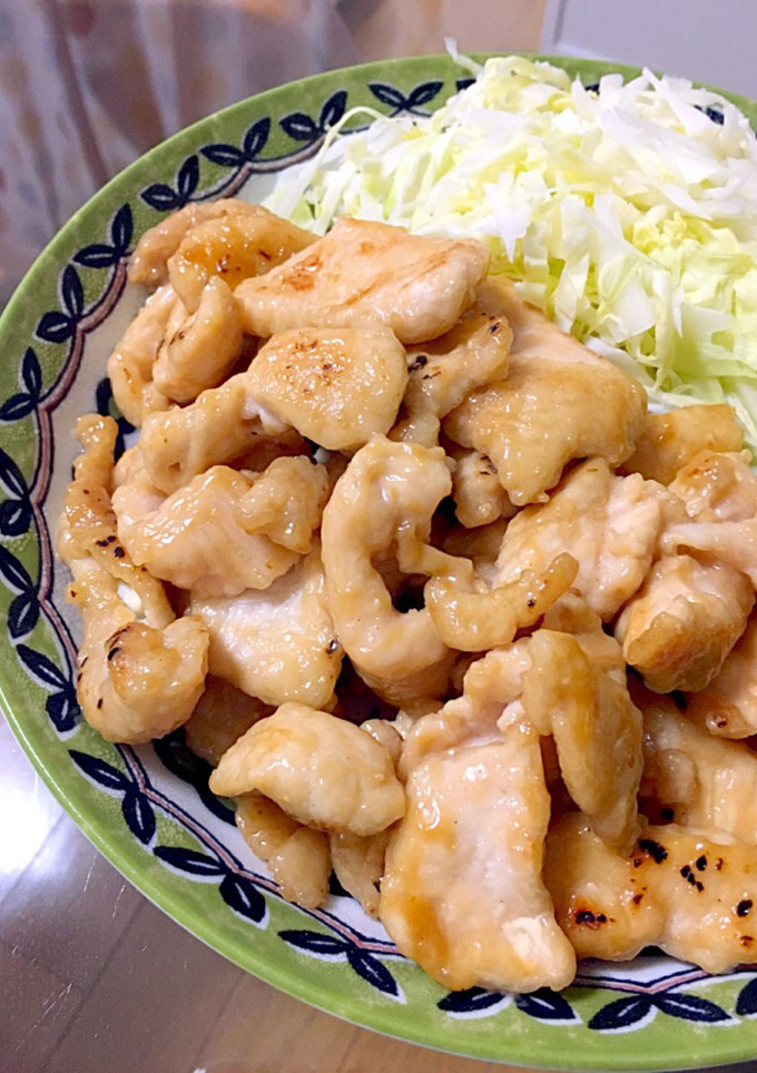 鶏むね肉の照りマヨ炒め-レシピのメイン写真