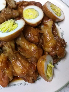 醤油・酢・砂糖で鶏手羽元の煮込み-レシピのメイン写真