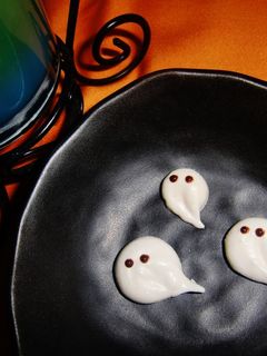 簡単ハロウィンおばけクッキー-レシピのメイン写真