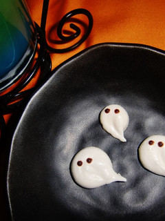 簡単ハロウィンおばけクッキー-レシピのメイン写真