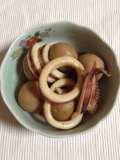 イカと里芋の煮物-レシピのメイン写真
