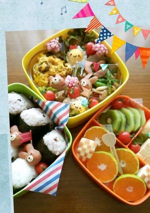 運動会★ぉ弁当2013.。.:*♡-レシピのメイン写真