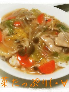 野菜たっぷり*中華丼-レシピのメイン写真