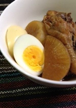 大根と手羽元の煮物＊圧力鍋-レシピのメイン写真