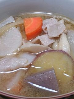 我が家の豚汁-レシピのメイン写真