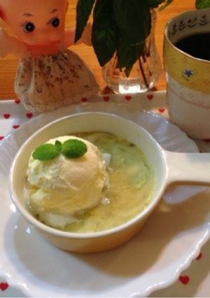 簡単！スイートポテト❤︎onアイス☻-レシピのメイン写真