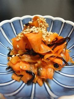 人参の塩昆布和え-レシピのメイン写真