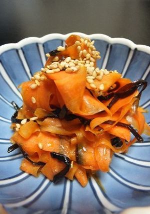 人参の塩昆布和え-レシピのメイン写真