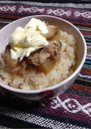 煮汁でほっこり♡バターかけご飯-レシピのメイン写真