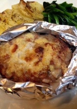 ジューシーハンバーグホイル包み-レシピのメイン写真