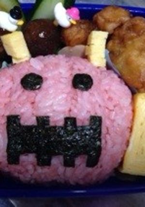 キャラ弁 なめこ・オ・ランタン-レシピのメイン写真