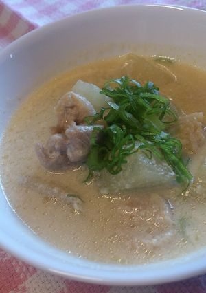 冬瓜の豆乳スープ-レシピのメイン写真