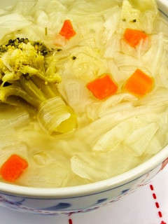 便秘解消&ダイエットに♪野菜入春雨スープ-レシピのメイン写真