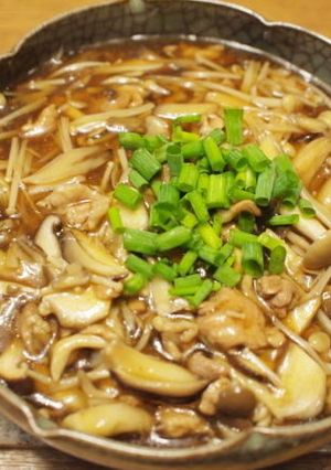 きのこあんかけ茶碗蒸し-レシピのメイン写真