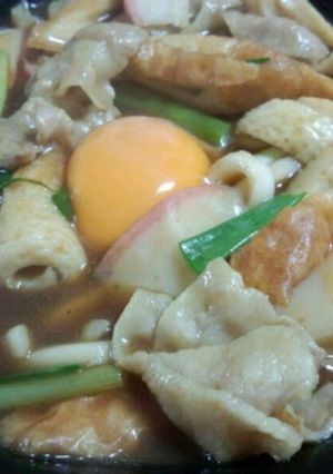 お鍋一つでカレーうどん-レシピのメイン写真