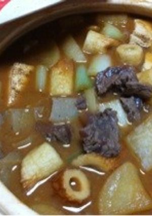 お酒もご飯も進む♪＊味噌煮込みおでん-レシピのメイン写真