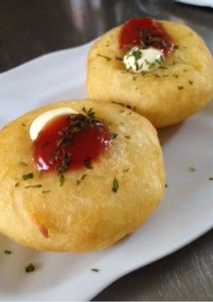 チーズがとろり♥︎もちもち芋もち-レシピのメイン写真