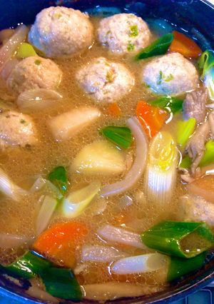山古志汁　爆弾入り（肉団子）-レシピのメイン写真